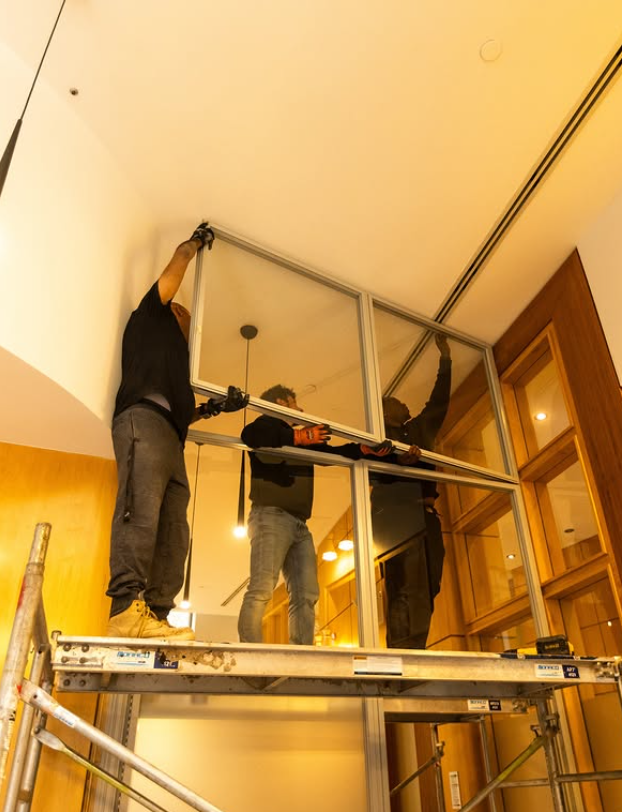 Office glass partition removal Toronto